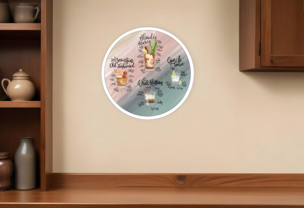 Celebration Station  White Framed Print Kitchen Wall Art
