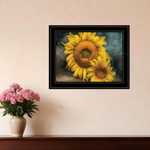 Floral Beauty II  Black Framed Print Wall Art