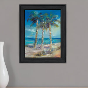 Threes Company  Black Framed Print Wall Art
