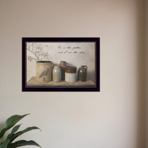 He is the Potter Black Framed Print Wall Art