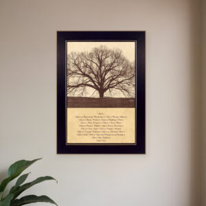 Life Is  Black Framed Print Wall Art