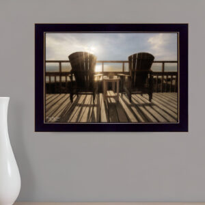 Front Row Seats  Black Framed Print Wall Art