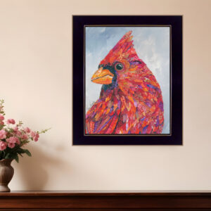 The Messenger  Black Framed Print Wall Art