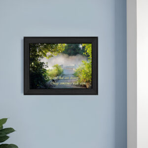 Beauty  Black Framed Print Wall Art