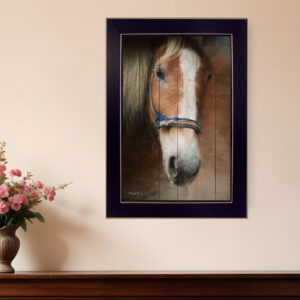 Blaze Black Framed Print Wall Art