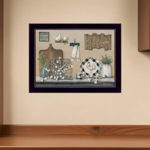 Farmhouse Kitchen Black Framed Print Kitchen Wall Art