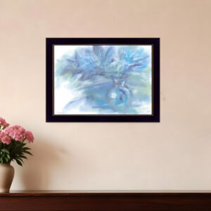 Morning Glory  Black Framed Print Wall Art