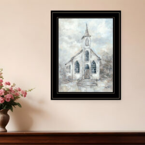 Faith  Black Framed Print Wall Art