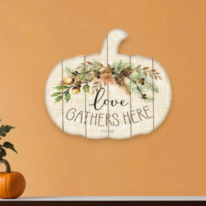 Love Gathers Here Unframed Print Wall Art