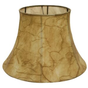 19" Antique Parchment Shallow Drum Parchment Lampshade