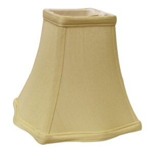 18" Antique White Premium Square Monay Shantung Lampshade