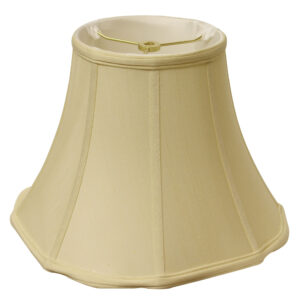 16" Antique White Octagon Monay Shantung Lampshade
