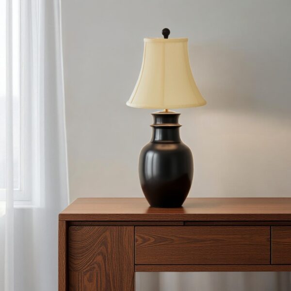 10" Antique White Premium Bell Monay Shantung Lampshade