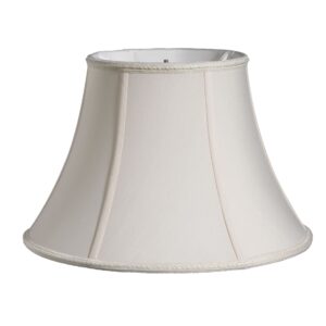 Cream Shantung Silk Bell Lamp Shade