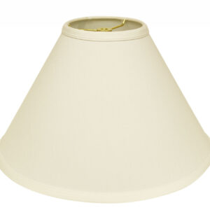 13" Ivory Deep Cone No Slub Lampshade