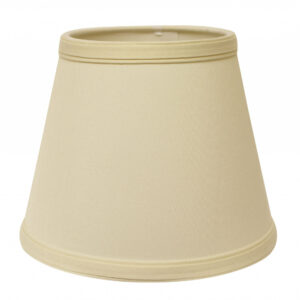 12" Ivory Empire Hardback Slanted No Slub Lampshade