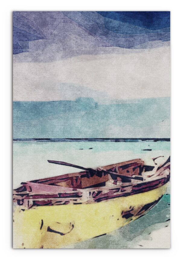 Sail Away Matte Canvas  Wrapped Canvas Print Wall Art