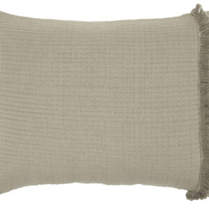 Natural Checkered Queen Quilt