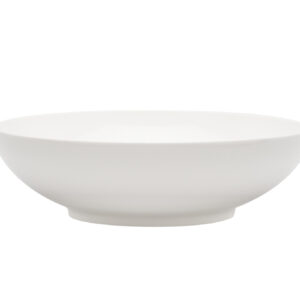 White Six Piece Porcelain Service For Six Bowl Set