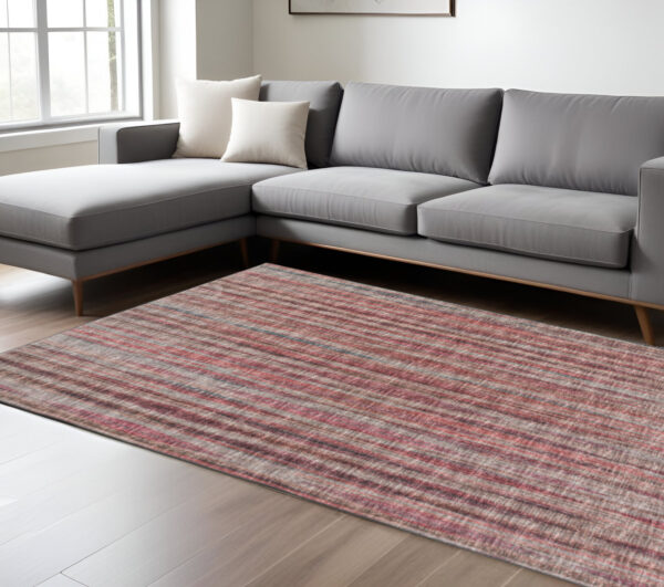 10' X 14' Pink Ombre Tufted Handmade Area Rug