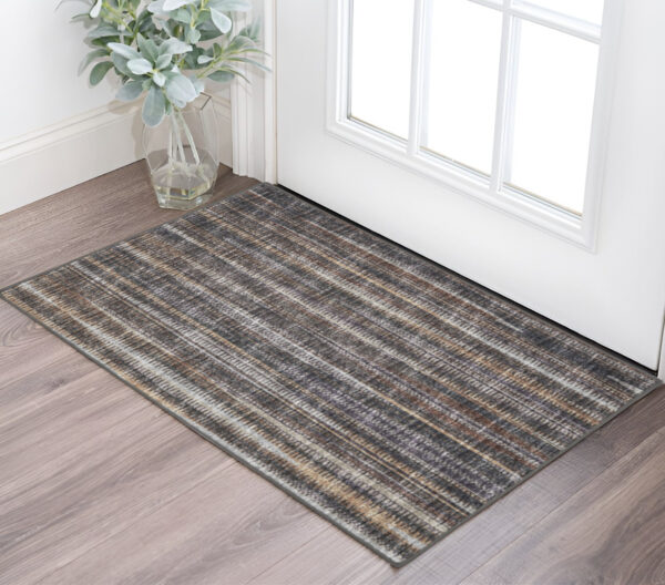 3' X 5' Brown Ombre Tufted Handmade Area Rug