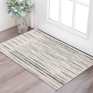2' X 3' Ivory Ombre Tufted Handmade Area Rug