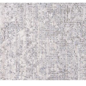8' X 10' Gray Ivory And Taupe Abstract Distressed Area Rug With Fringe