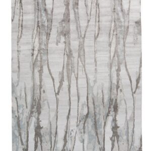 5' X 8' Taupe Ivory And Gray Abstract Tufted Handmade Area Rug