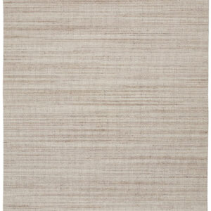 2' X 3' Ivory Wool Hand Woven Stain Resistant Area Rug