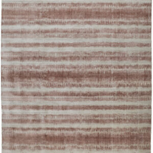 8' X 10' Tan Ivory And Pink Abstract Hand Woven Area Rug
