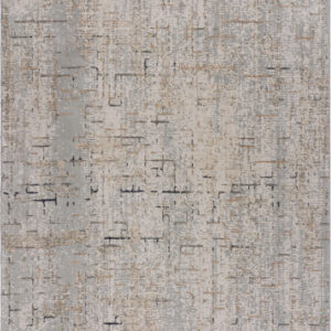10' X 14' Cream Abstract Area Rug