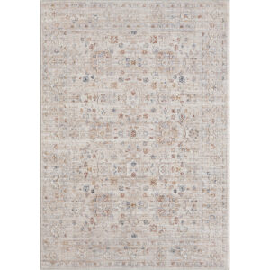 9' X 12' Beige Botanical Area Rug