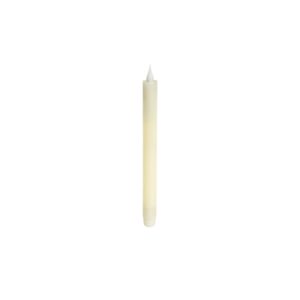 Set of Four Beige Flameless Taper Candle