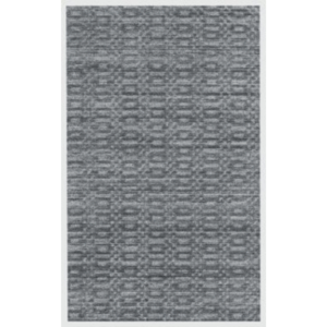 8' X 10' Charcoal And Dark Grey Hand Loomed Area Rug
