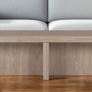 44" Gray Coffee Table