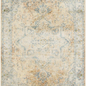 9' X 12' Gray Oriental Power Loom Distressed Area Rug