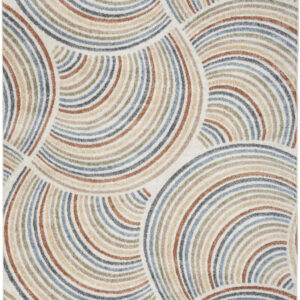 9' X 12' Gray Oriental Power Loom Area Rug