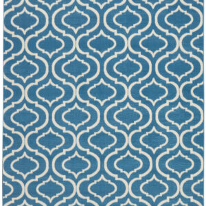 4' X 6' Gray Moroccan Power Loom Area Rug