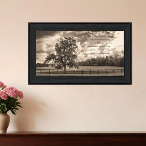 Our Family Black Framed Print Wall Art