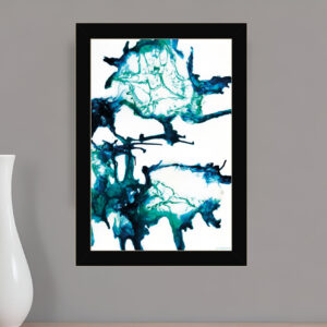 Ocean Living Black Framed Print Wall Art