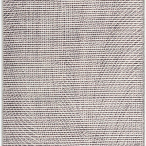 10' Cream Abstract Washable Runner Rug