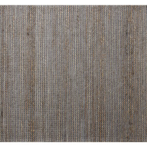 5' X 7' Gray Striped Hand Woven Area Rug