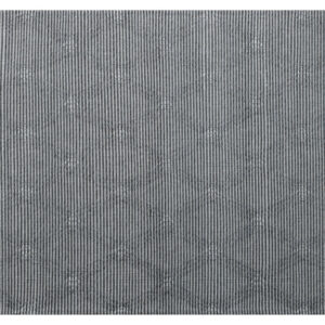 9' X 12' Gray Wool Geometric Hand Woven Area Rug
