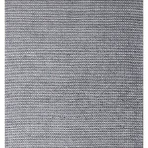 2' X 3' Gray Wool Striped Hand Woven Area Rug