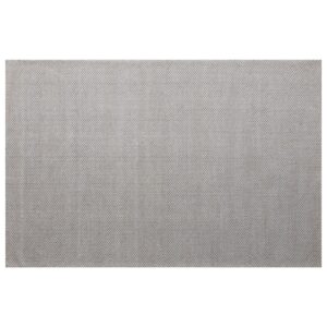 2' X 3' Beige Wool Hand Woven Area Rug