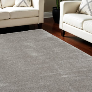 7' X 9' Gray Shag Area Rug