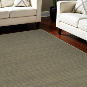 6' X 9' Green Abstract Washable Area Rug