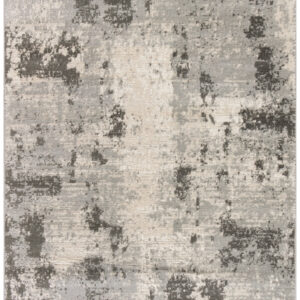 4' X 6' Cream Abstract Area Rug