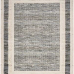 8' X 10' Gray Geometric Area Rug
