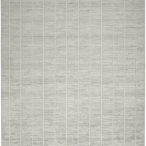 5' X 7' Gray Geometric Area Rug